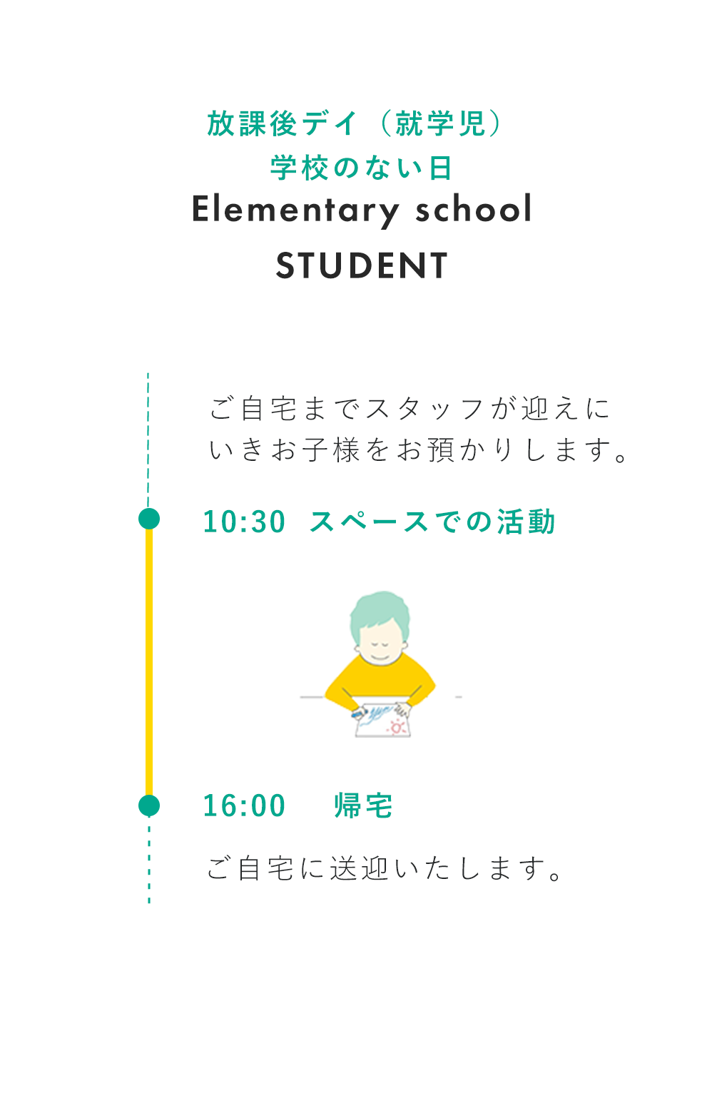 放課後デイ・学校のない日